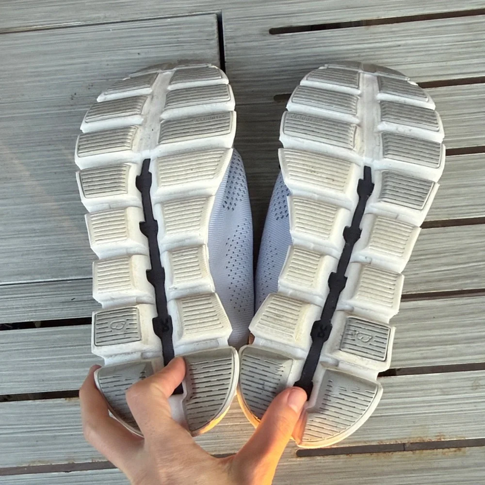 On Running Women's Sky Blue Sneakers - Picture 3 of 4